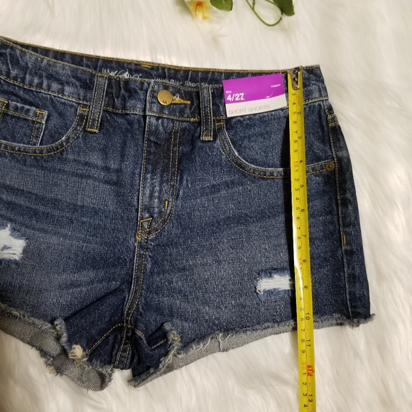 MOSSIMO Short Denim High Rise, with Ripped. - Picture 6 of 11